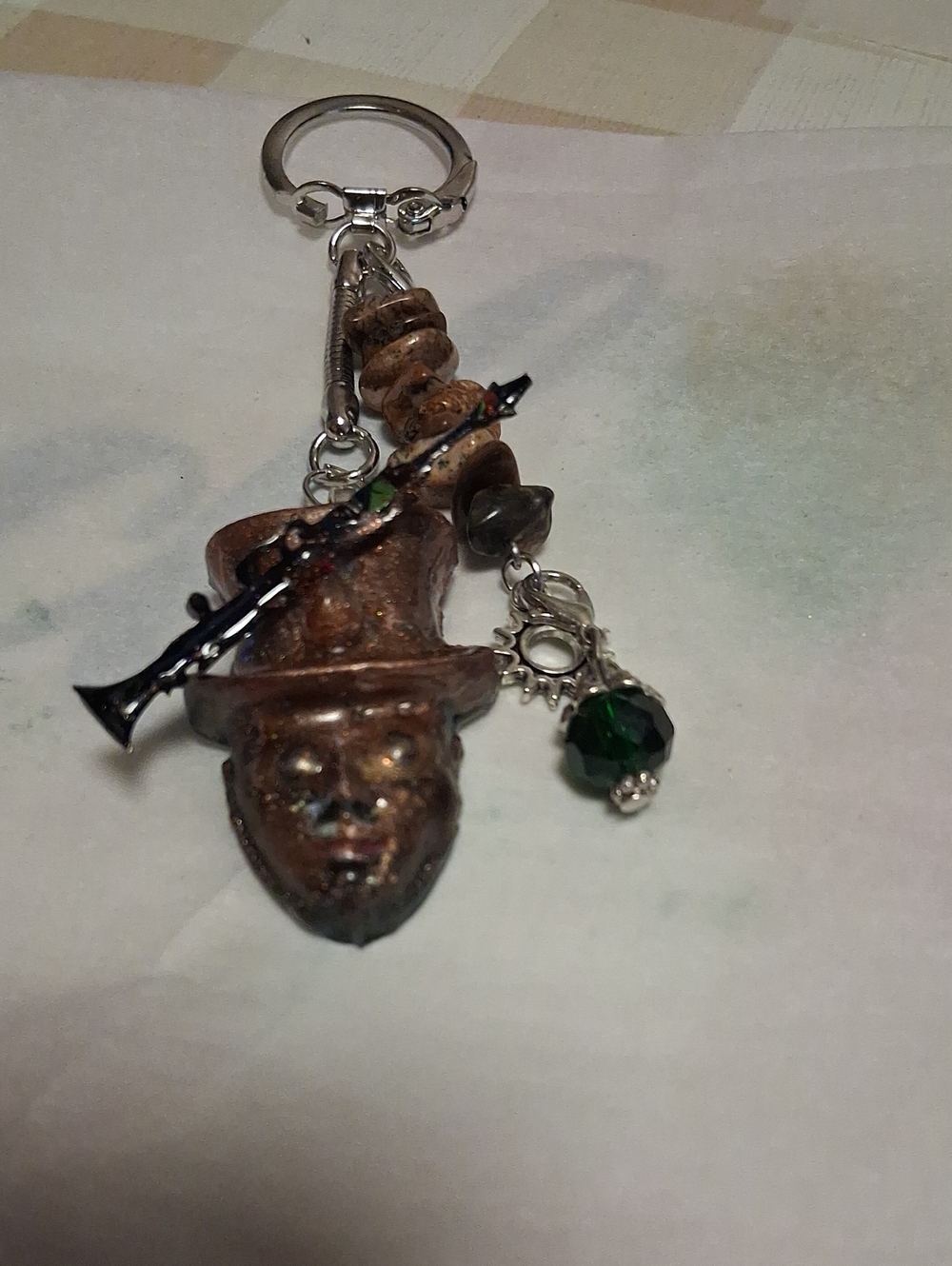 Jazz Mardigras Keychain